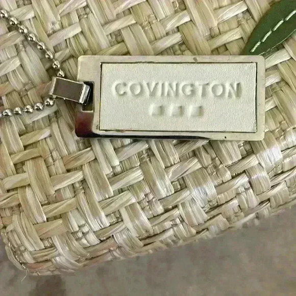 COVINGTON woven clutch bag - Picture 5 of 5